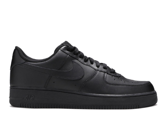 AIR FORCE 1 '07 'TRIPLE BLACK'$100