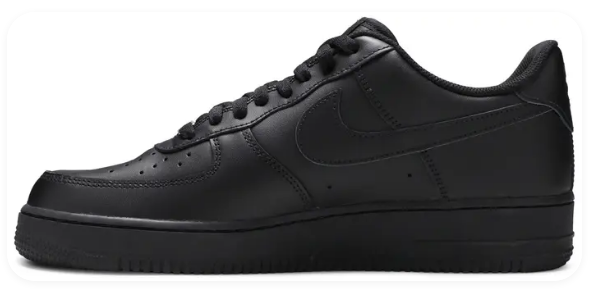 AIR FORCE 1 '07 'TRIPLE BLACK'$100