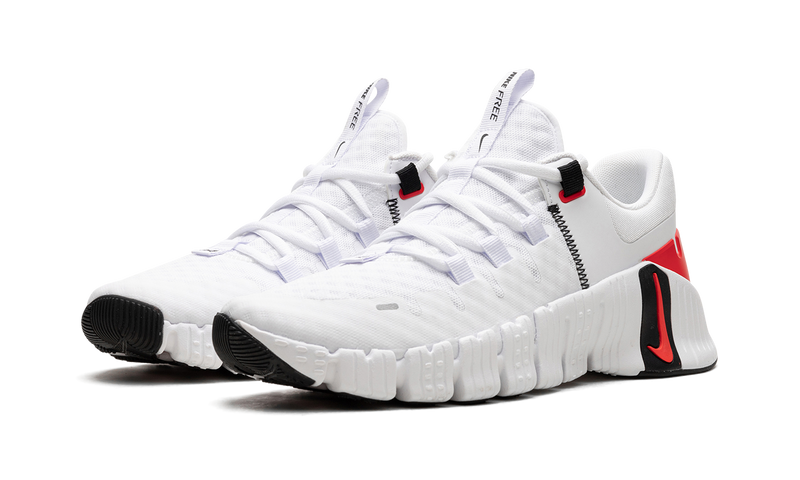 Nike Free Metcon 5 'White/Bright Crimson' (DV3949-100)